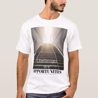 T-shirt met op maat gemaakte motivatiequote