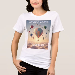 T-shirt met op maat gemaakte motivatiequote