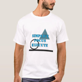 T-shirt met op maat gemaakte motivatiequote