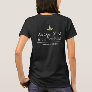 T-shirt met open achterzijde voor vrouwen