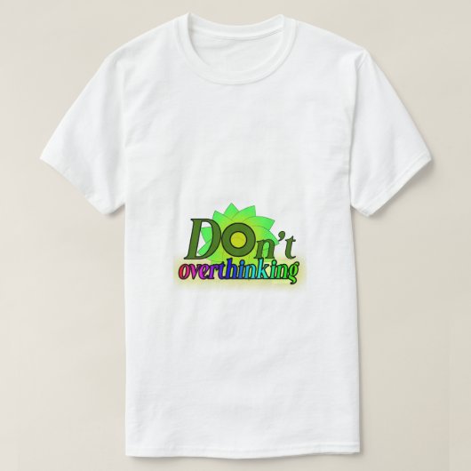T-shirt met opgedrukte tekst naar keuze (Design voorkant)