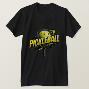 T-shirt met opvallende Pickleball-afbeelding Mod