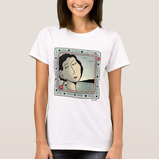 T-shirt met originele kunst van Margaret Scott (Voorkant)