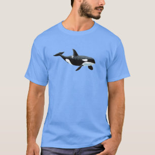 T-shirt met orka