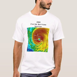 T-shirt met orkaan