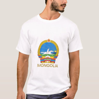 T-shirt met oud Mongoliaans socialistisch embleem