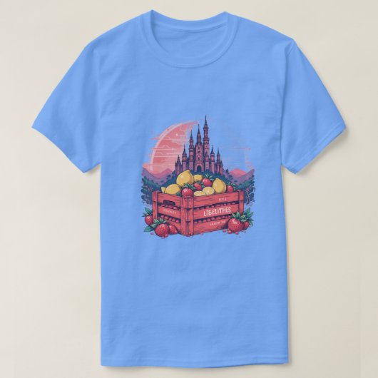 T-Shirt met Oude Fruitkist (Design voorkant)