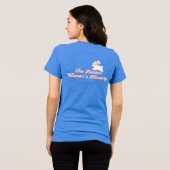 T-shirt met paaspatroon (Achterkant volledig)