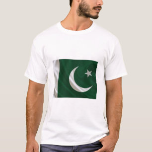 T-shirt met Pakistaanse vlag