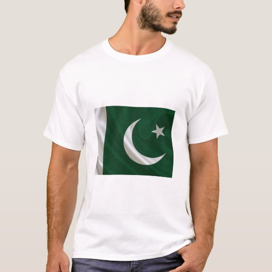 T-shirt met Pakistaanse vlag (Voorkant)