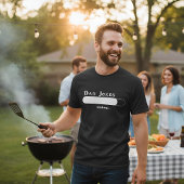 T-shirt met 'Papa-grappen laden' | Fun shirt voor