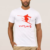 T-shirt met pit (Voorkant)
