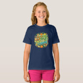 T-shirt met pittige ijveraar (Voorkant volledig)