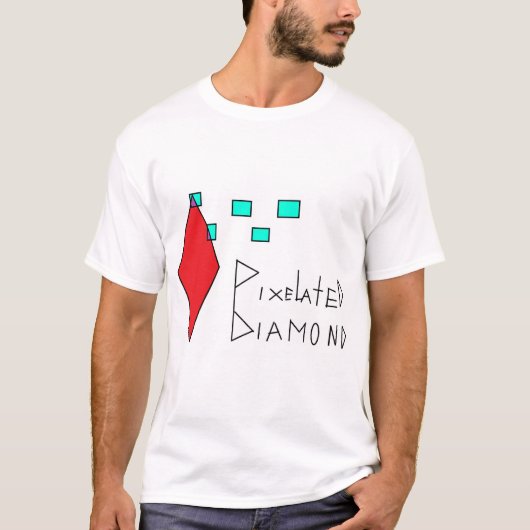 T-shirt met pixel (Voorkant)
