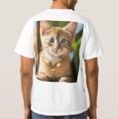 T-shirt met poesje (Achterkant)