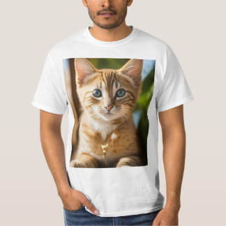 T-shirt met poesje