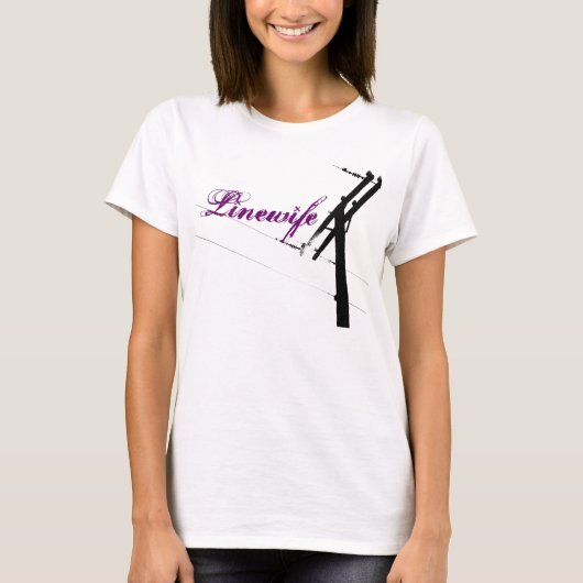 T-shirt met poppenvrouw Baby Doll Fied (Voorkant)