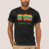 T-shirt met Poppin' Tags (Voorkant)