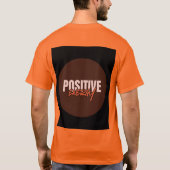 T-shirt met positieve energie (Achterkant)