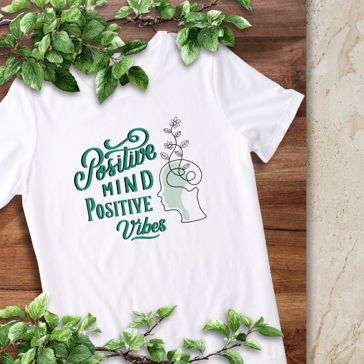 T-shirt met positieve energie