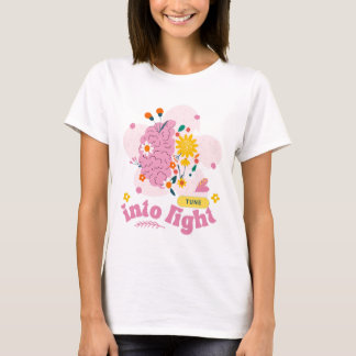 T-shirt met positieve vibe Motivatie quote tee 