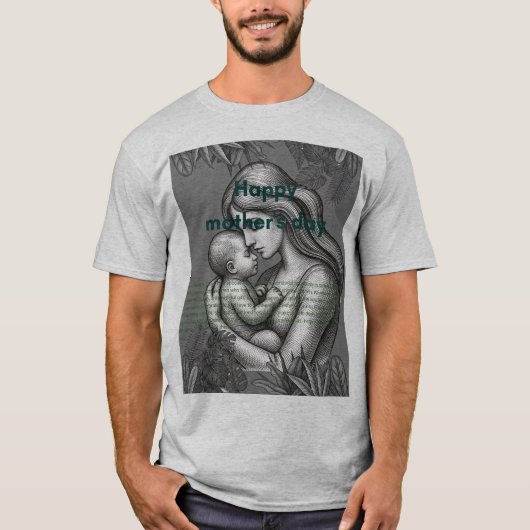 T-shirt met positieve vibraties (Voorkant)