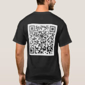 T - Shirt met Qr-code (Achterkant)