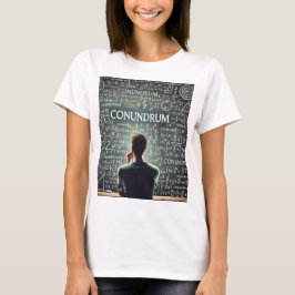 T-shirt met raadsel