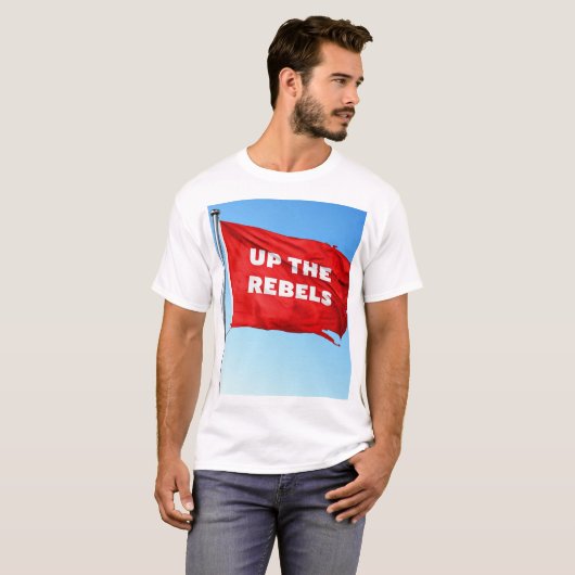 T-shirt met Rebels thema (Voorkant volledig)