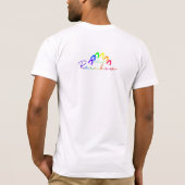 T-shirt met RegenboogHartjes (Achterkant)