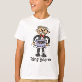 T-shirt met ringdrager (Voorkant)
