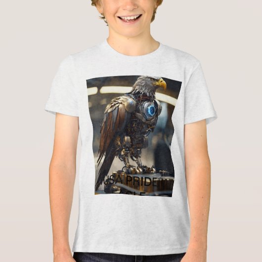 T-shirt met Robert Eagle (Voorkant)