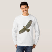 T-shirt met rode staart (Voorkant volledig)