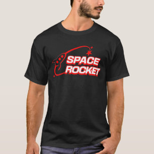 T-shirt met ruimte raket