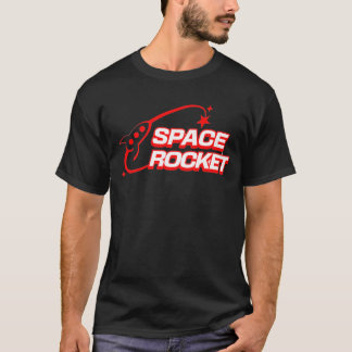 T-shirt met ruimte raket