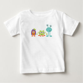 T-shirt met ruimtebuitenaardse baby