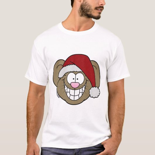 T-shirt met Santa Muis (Voorkant)
