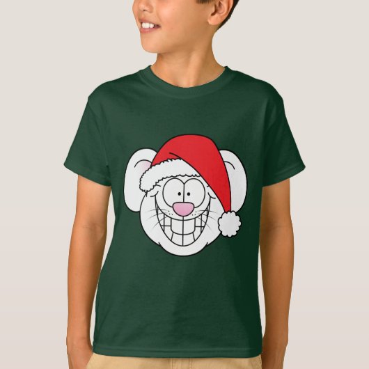 T-shirt met Santa Muis (Voorkant)