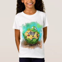 T-shirt met Schildpad en Lieveheersbeestje die Sch