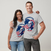 T-shirt met Semiquincentennial George Washington (Unisex)