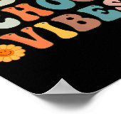 T-shirt met sfeer van de middelbare school eerste poster (Hoek)