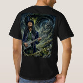 T-shirt met Shades of Blues (Achterkant)