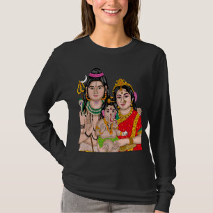 T-shirt met Shiva's Familie