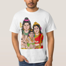 T-shirt met Shiva's Familie