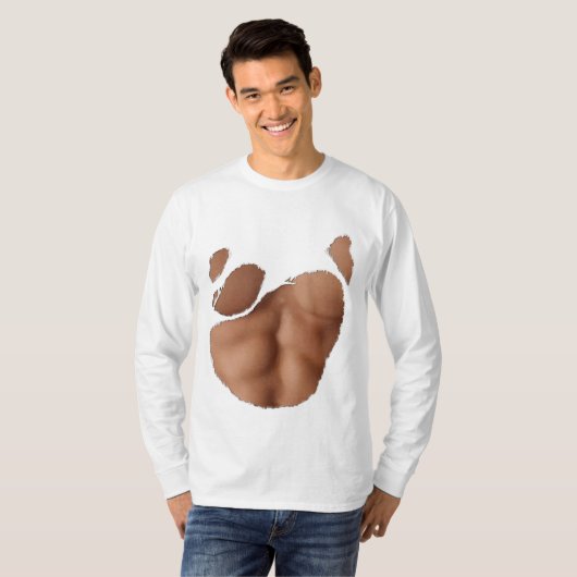 T-shirt met slang, middelgroot (Voorkant volledig)