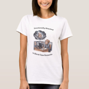 T-shirt met slechtste scenario's