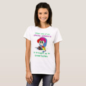 T-shirt met speciale interesses (vrouwen) (Voorkant volledig)