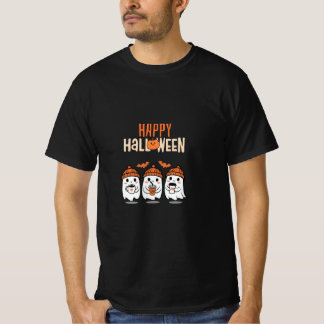 T-shirt met spookpompoen voor Halloween