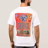 T-shirt met stads promenade (Achterkant)