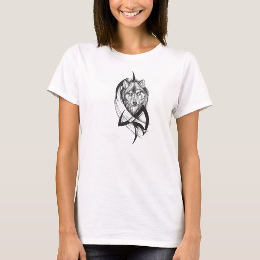 T-shirt met stamwortel (Voorkant)